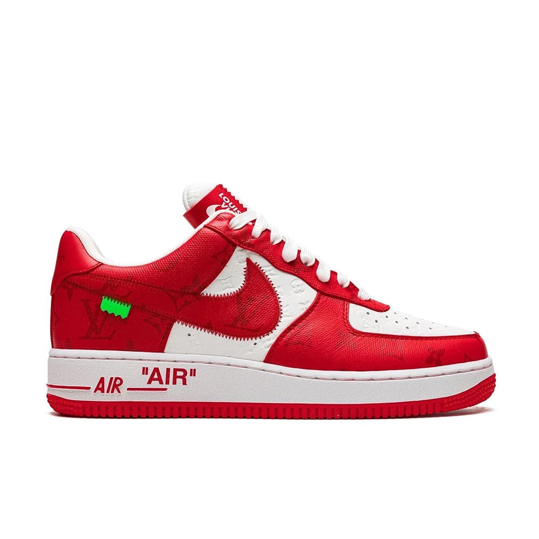 Nike LV Nike Air Force 1 Low By Virgil Abloh White Red