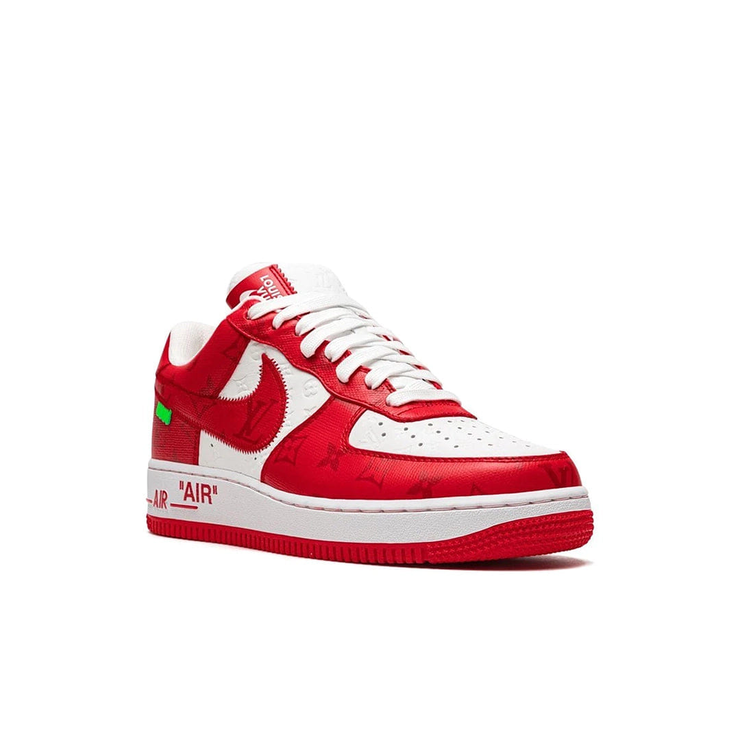 Nike LV Nike Air Force 1 Low By Virgil Abloh White Red