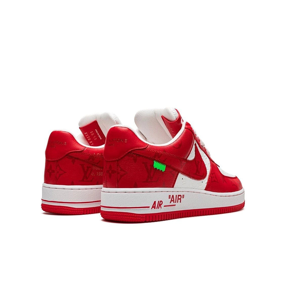 Nike LV Nike Air Force 1 Low By Virgil Abloh White Red