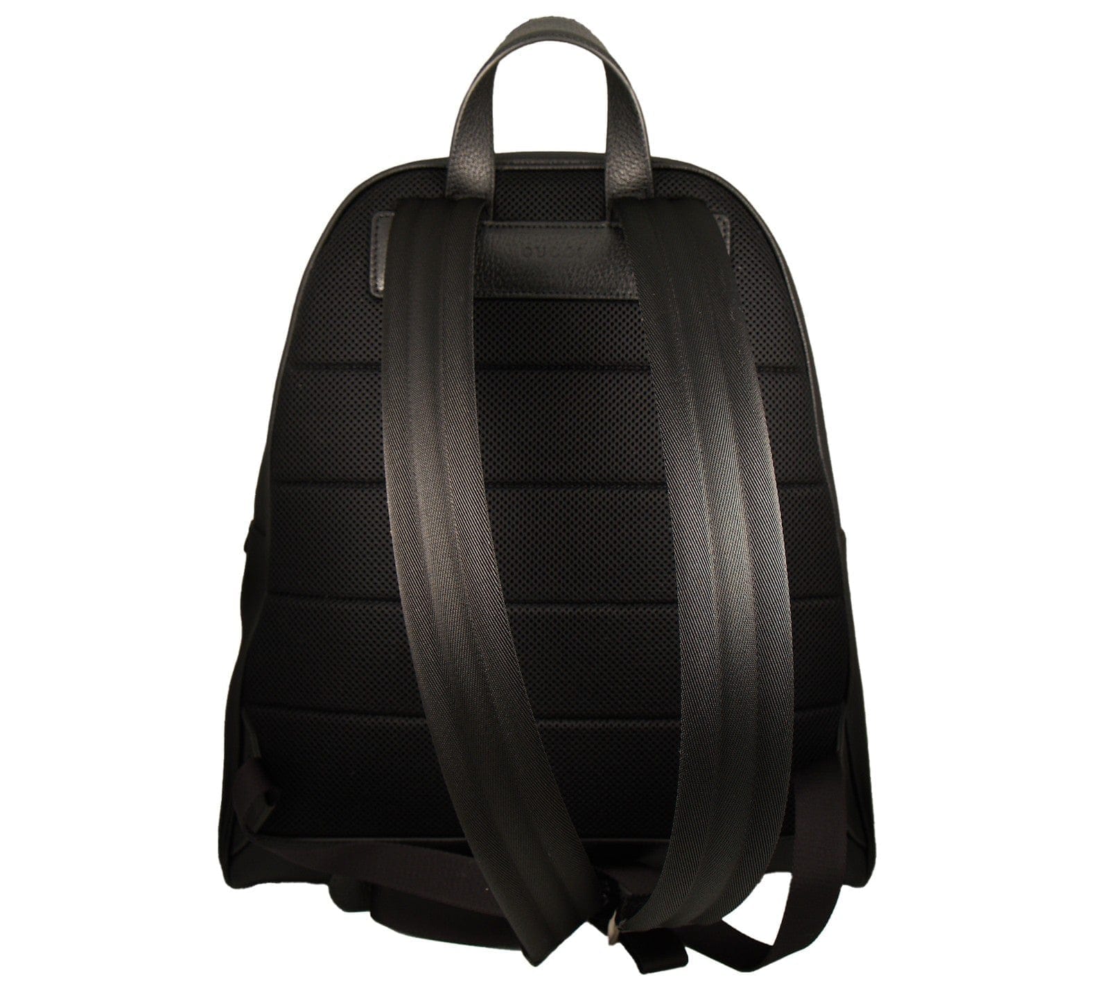 Gucci Black Leather Ophidia Medium Backpack W/Dustbag