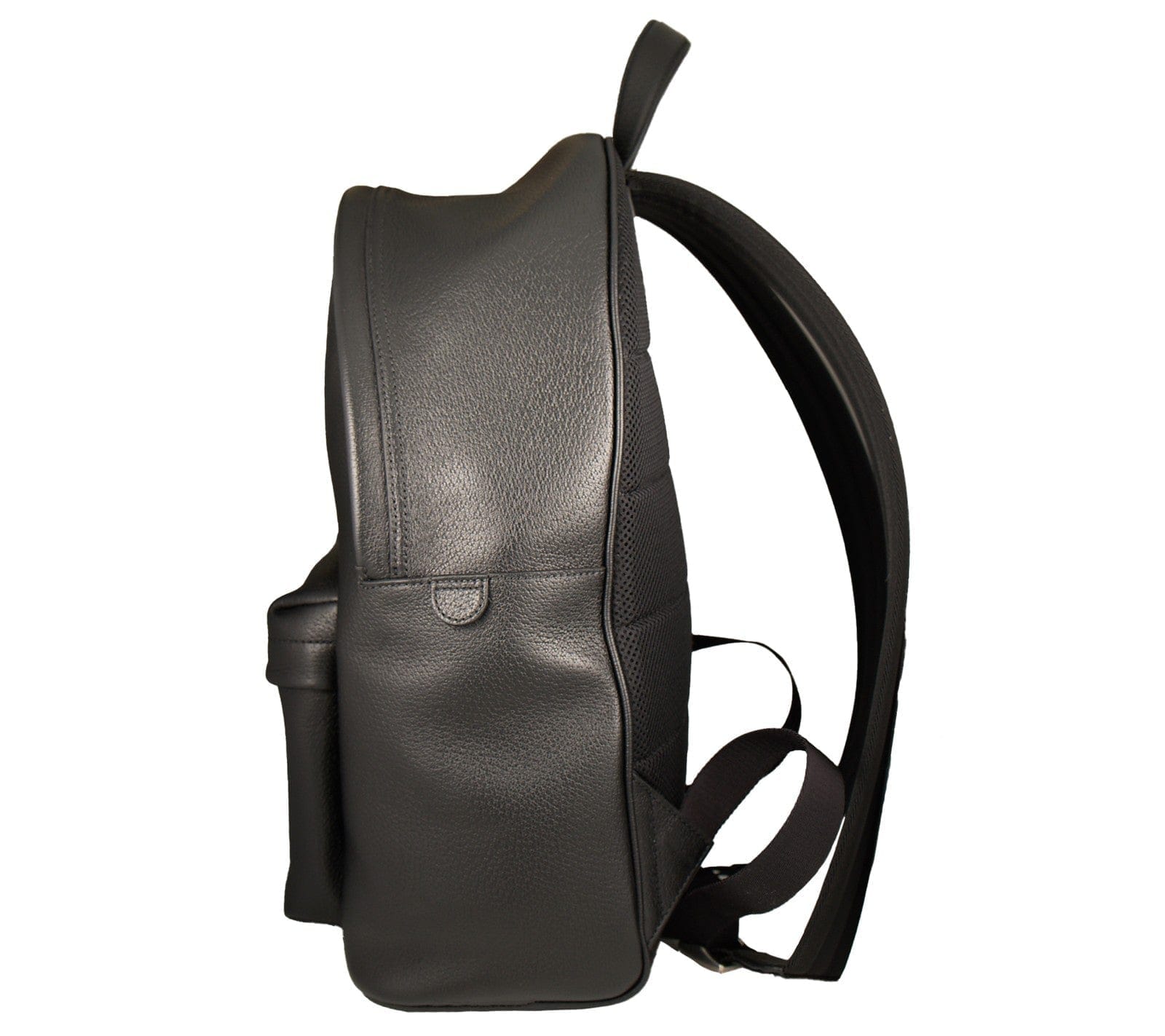 Gucci Black Leather Ophidia Medium Backpack W/Dustbag