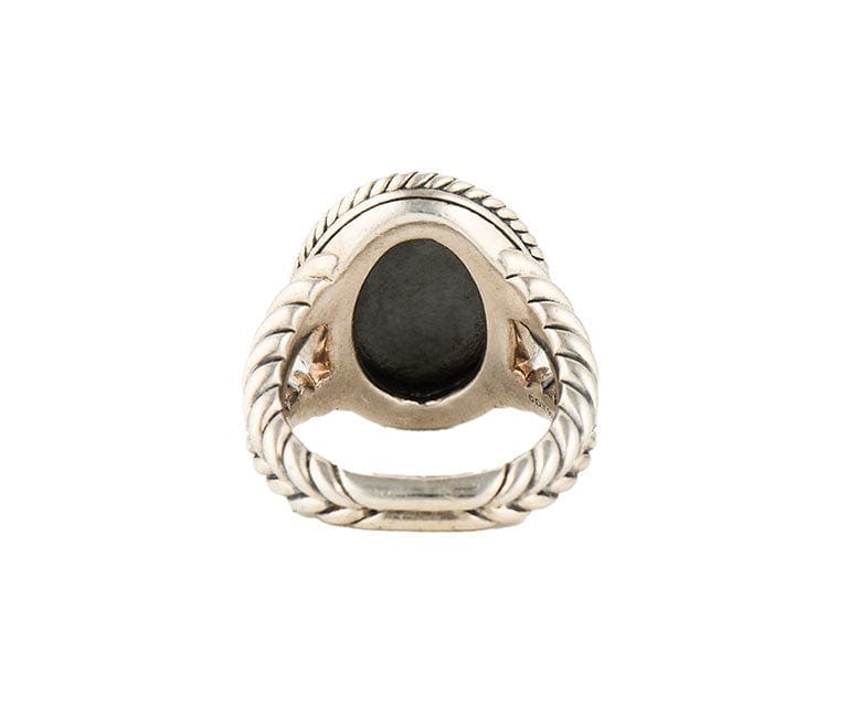 David Yurman 0.18ctw Diamond Cable Coil Cocktail Ring in Sterling