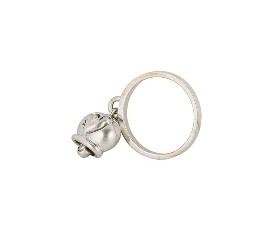 Chantecler Golden Bell 0.04ct Diamond Ring in 18K