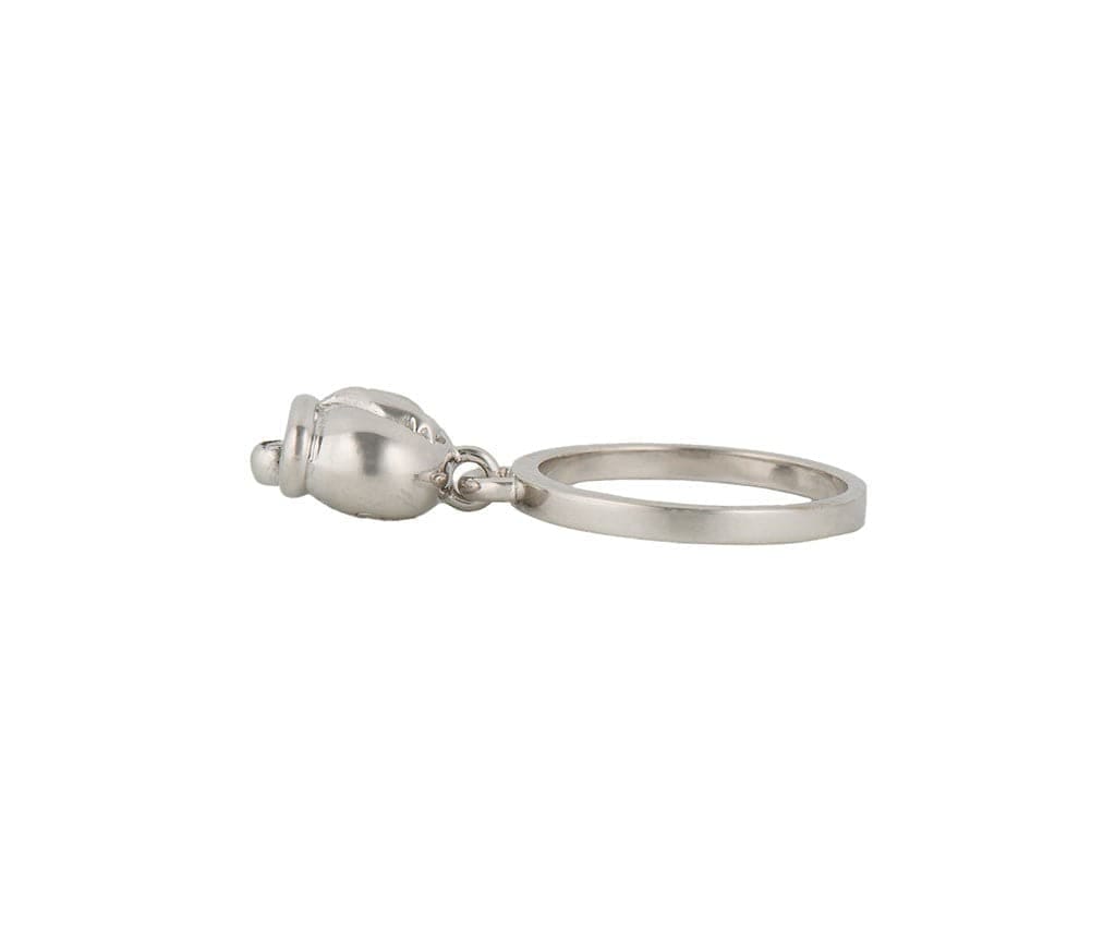 Chantecler Golden Bell 0.04ct Diamond Ring in 18K