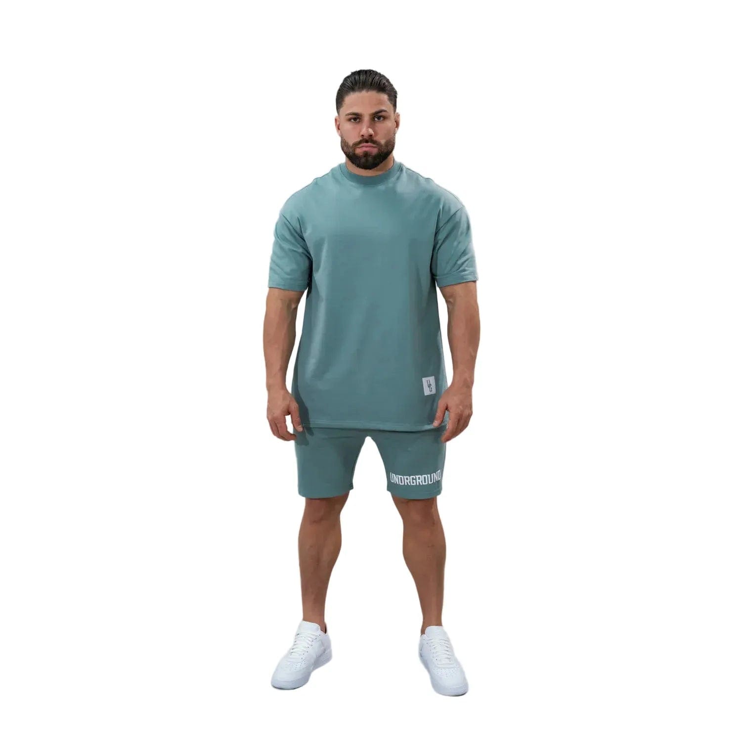 Undrground Relaxed Fit T-Shirt 'Slate Blue'