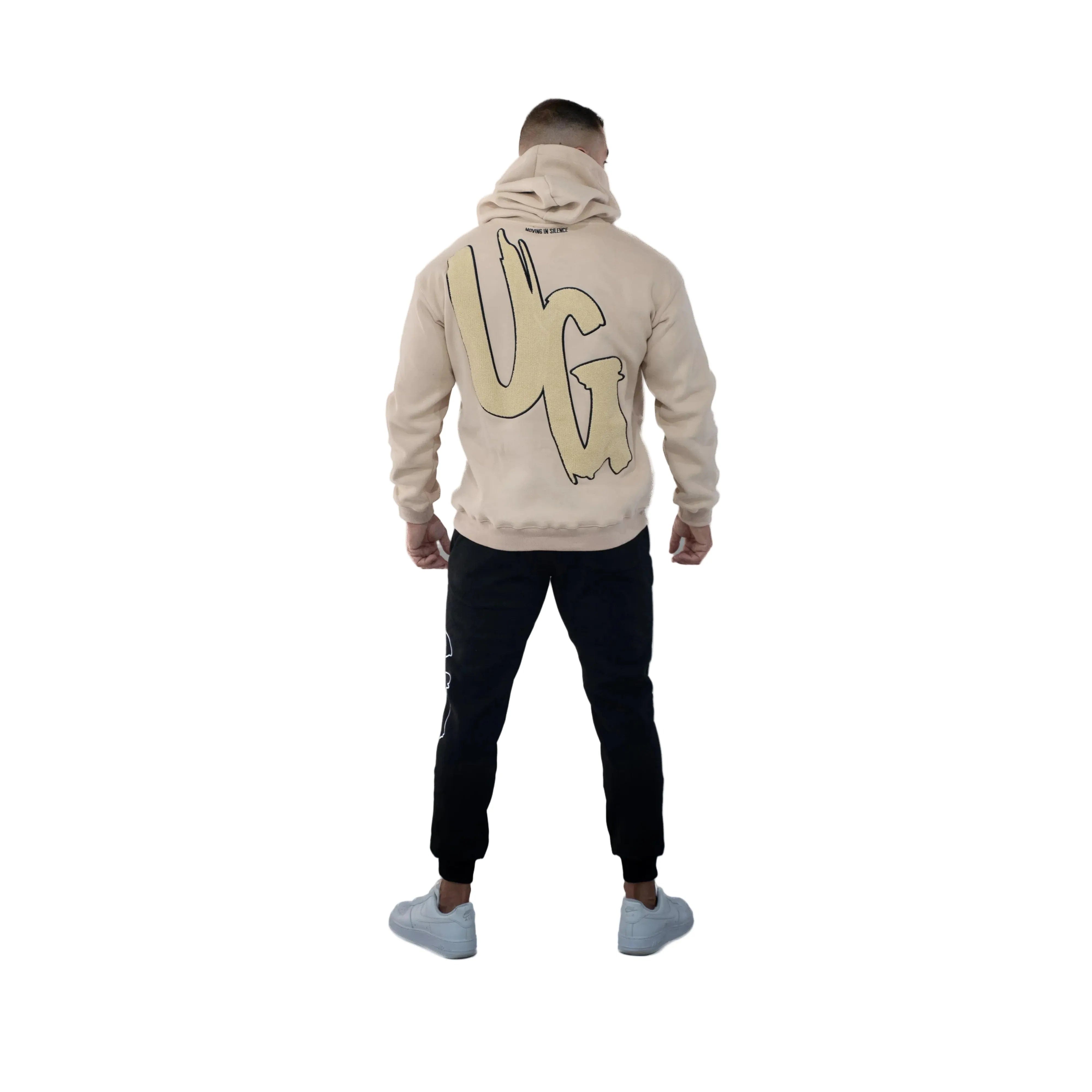 Undrground Moving In Silence Hoodie 'Tan'