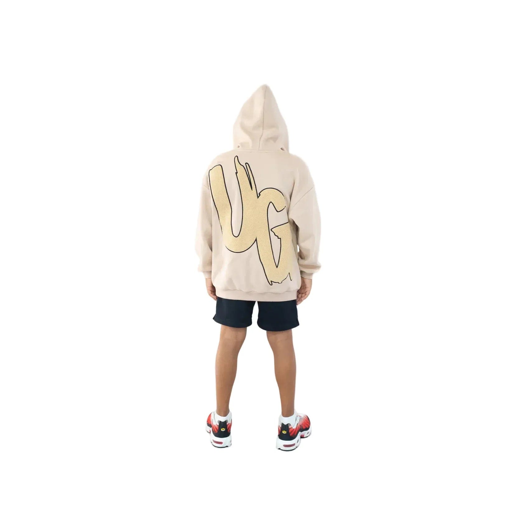 Undrground Moving In Silence Hoodie 'Tan' Kids
