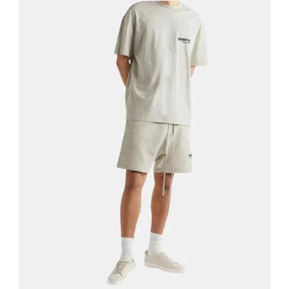 Fear Of God Essentials 'Light Oatmeal' Shorts summer Set