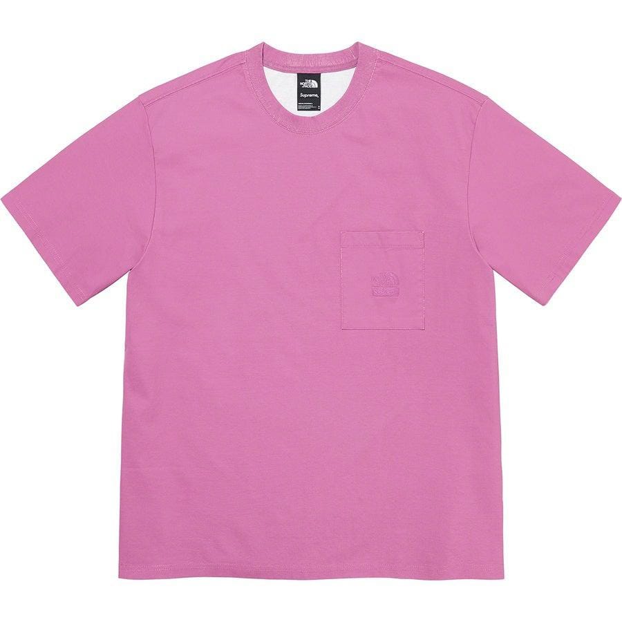 Supreme®/ The North Face® Pigment Printed Pocket Tee (Pink)