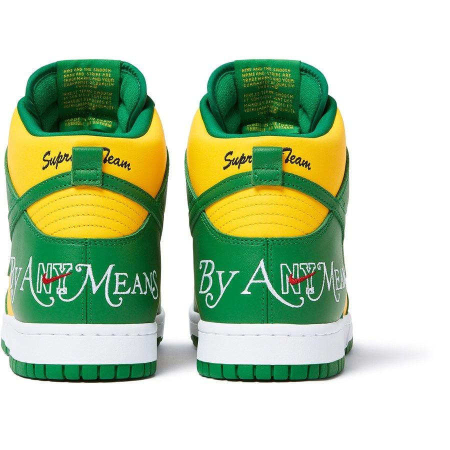 Nike Supreme®/Nike® SB Dunk High (Yellow)