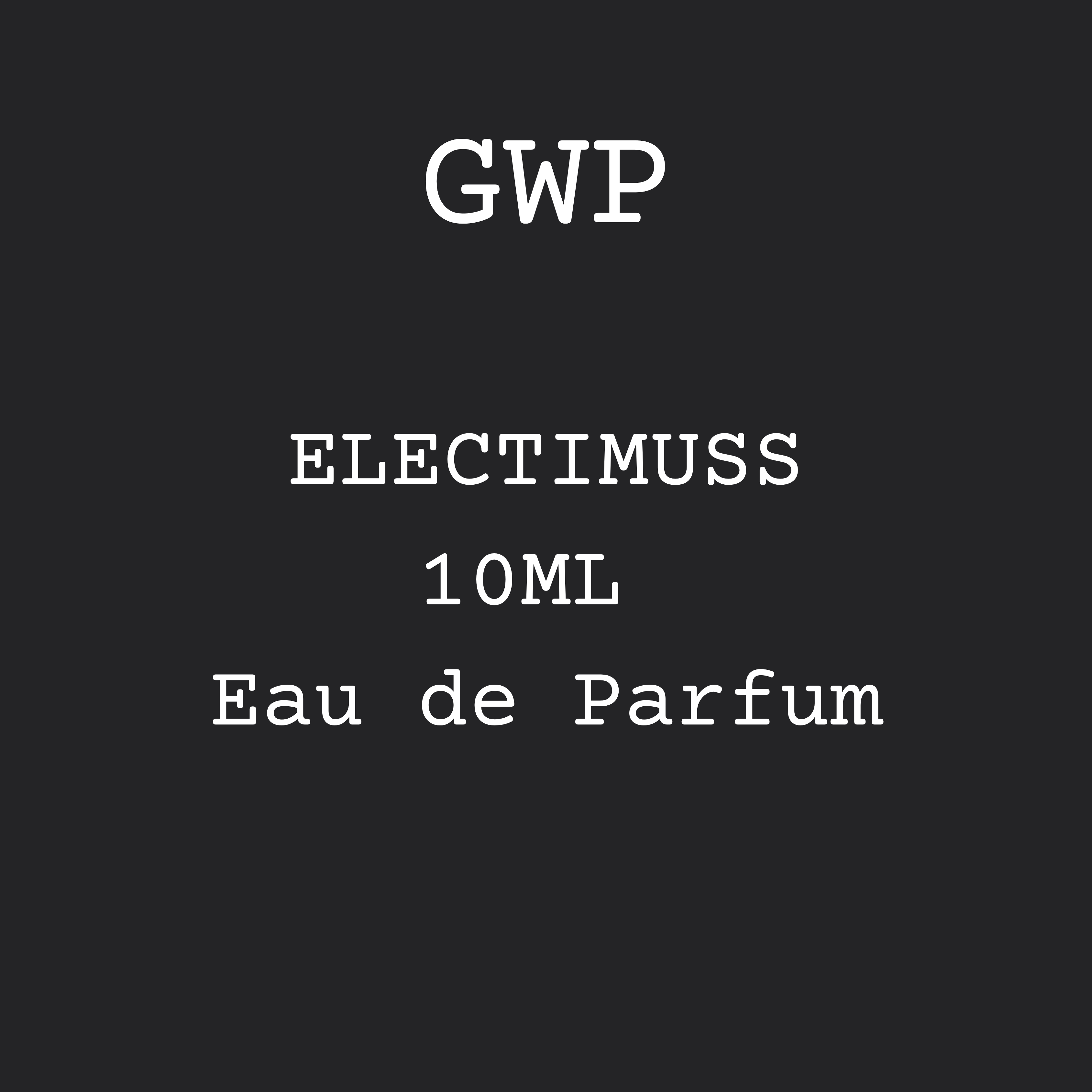 ELECTIMUSS 10ml Eau de Parfum GWP
