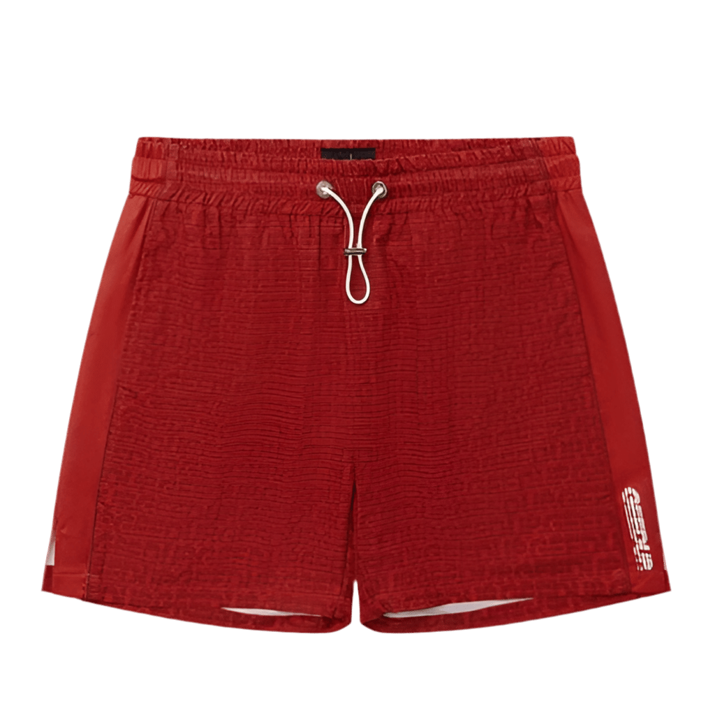 Geedup Sportsman Swim Shorts Red