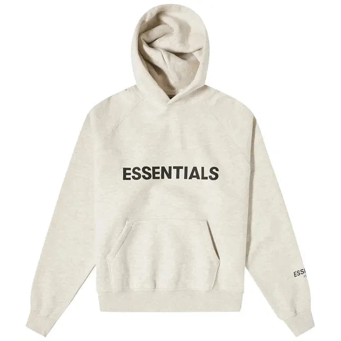 Fear of God Essentials Hoodie SS20 'Heather Oatmeal'