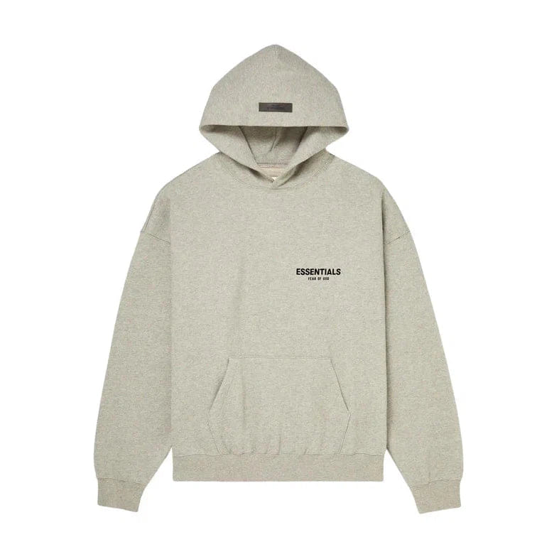 Fear Of God Essentials Pull-Over Hoodie Core 'Dark Oatmeal' 2.0