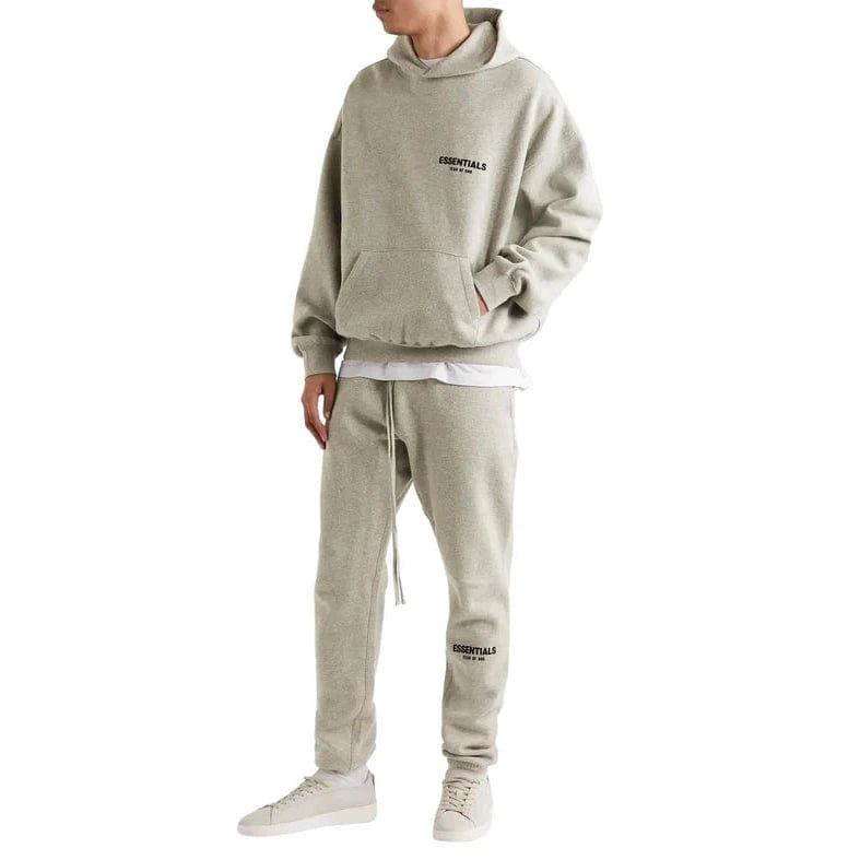 Fear Of God Essentials Pull-Over Hoodie Core 'Dark Oatmeal' 2.0