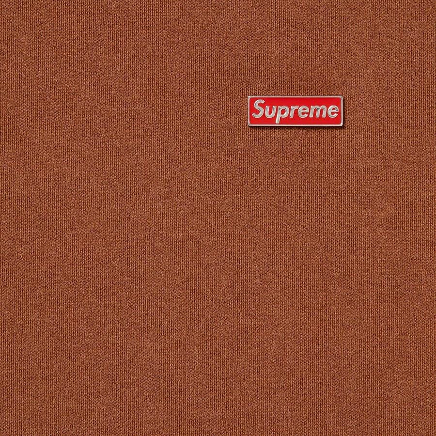 Supreme Enamel Small Box Hooded Sweatshirt (Brown)