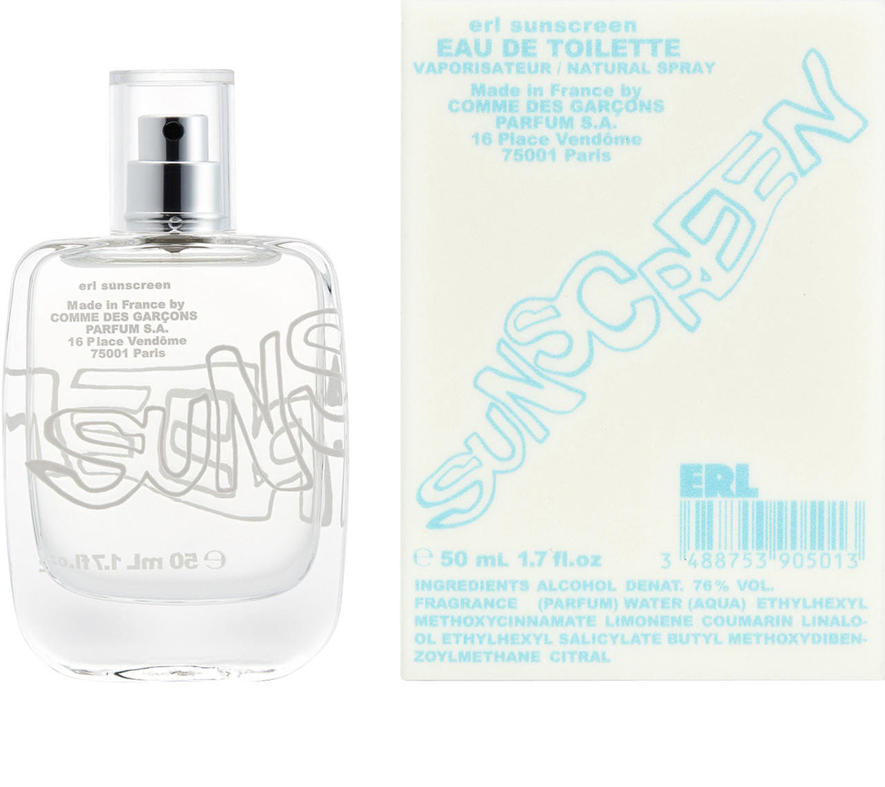 Comme des Garcons Erl Sunscreen Eau de Toilette