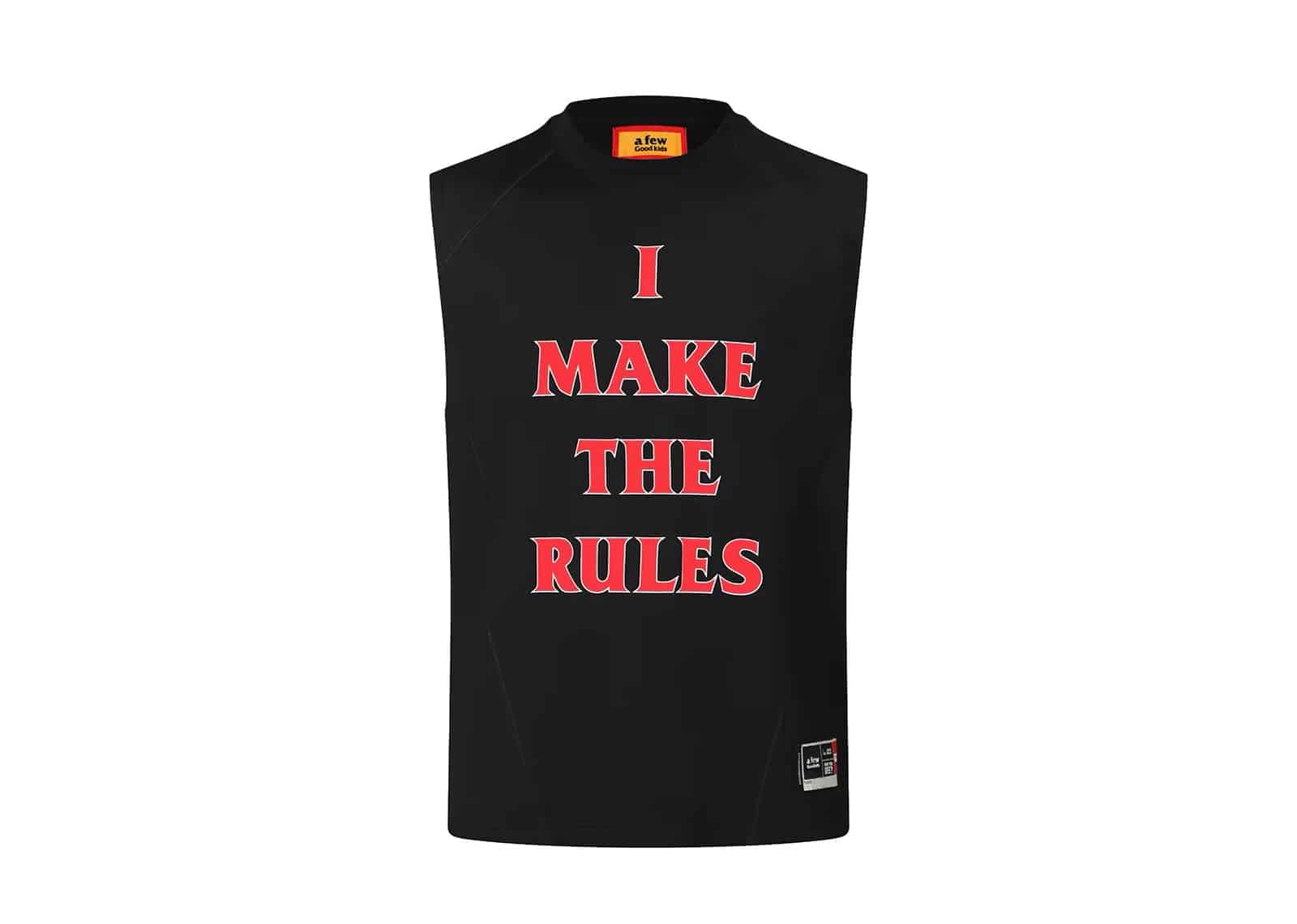 A Few Good Kids X Skunk Gallery Slogen Vest Black