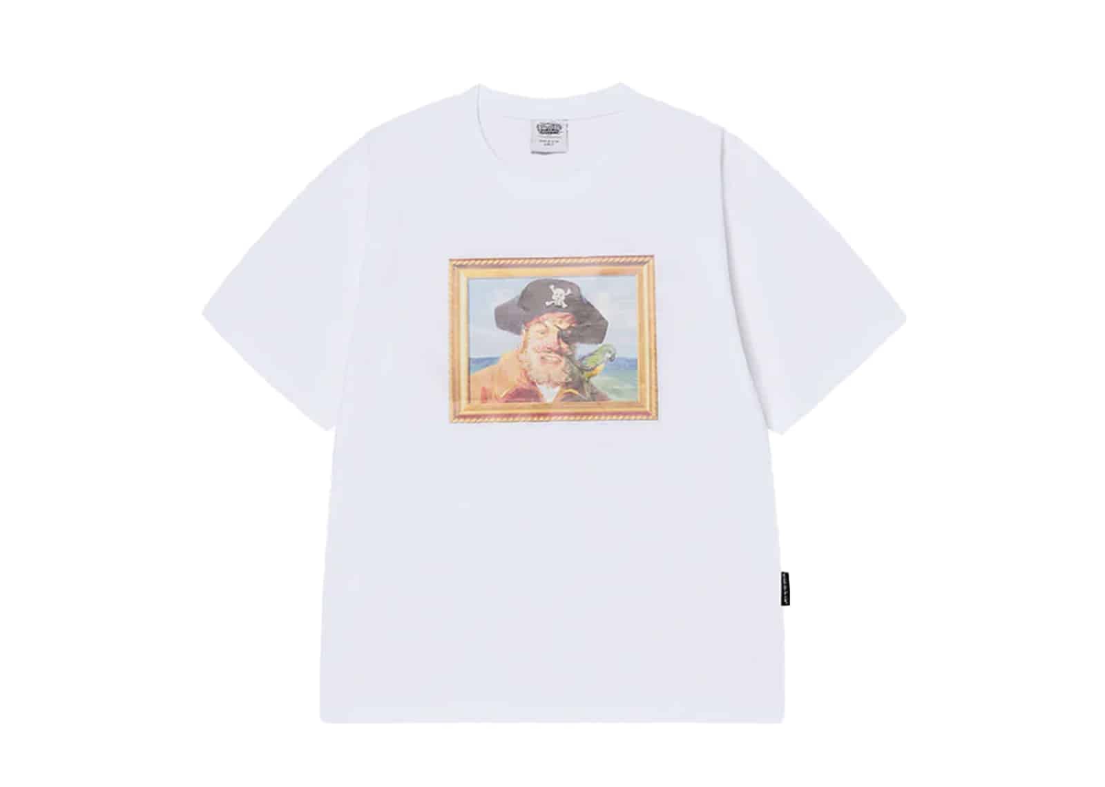ACME DE LA VIE (ADLV) ADLV Spongebob’s Pirate Tee White