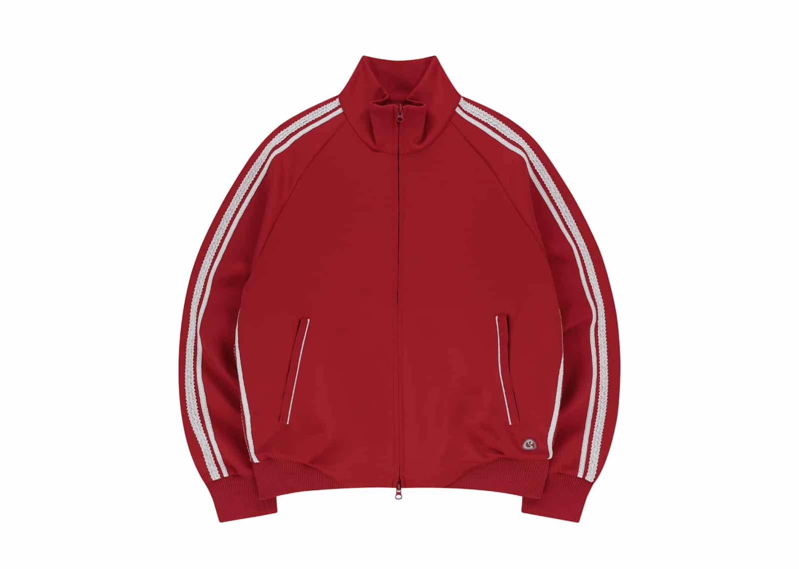Coyseio Lace Track Jacket Red