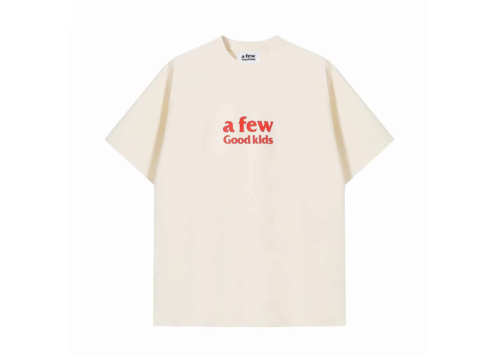 A Few Good Kids 26SS Basic Logo Tee Cream