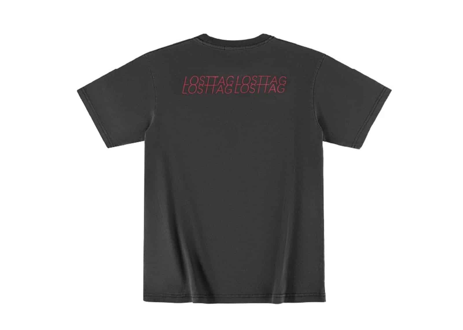Lost Tag Crystal Castles Tee Black