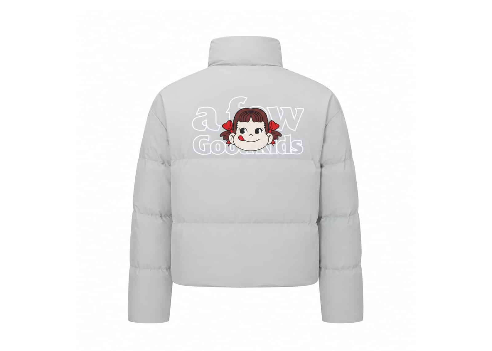 A Few Good Kids X Fujiya Peko Down Jacket Grey