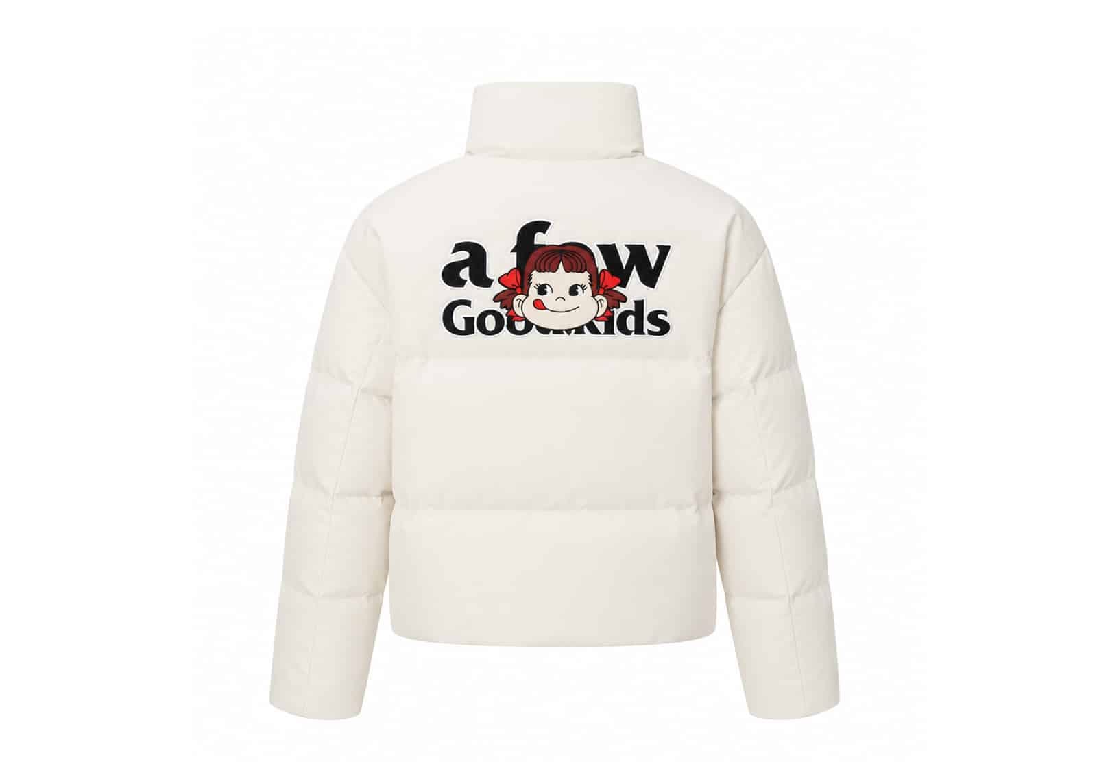 A Few Good Kids X Fujiya Peko Down Jacket White