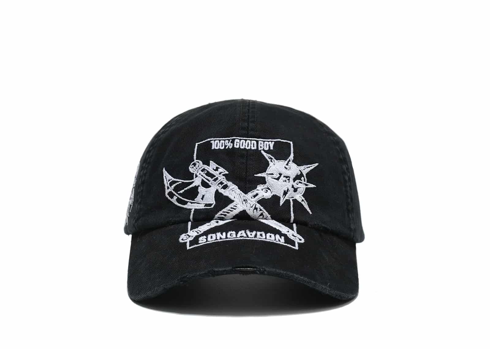 SONGAADON Cold Weapon Peaked Cap Black