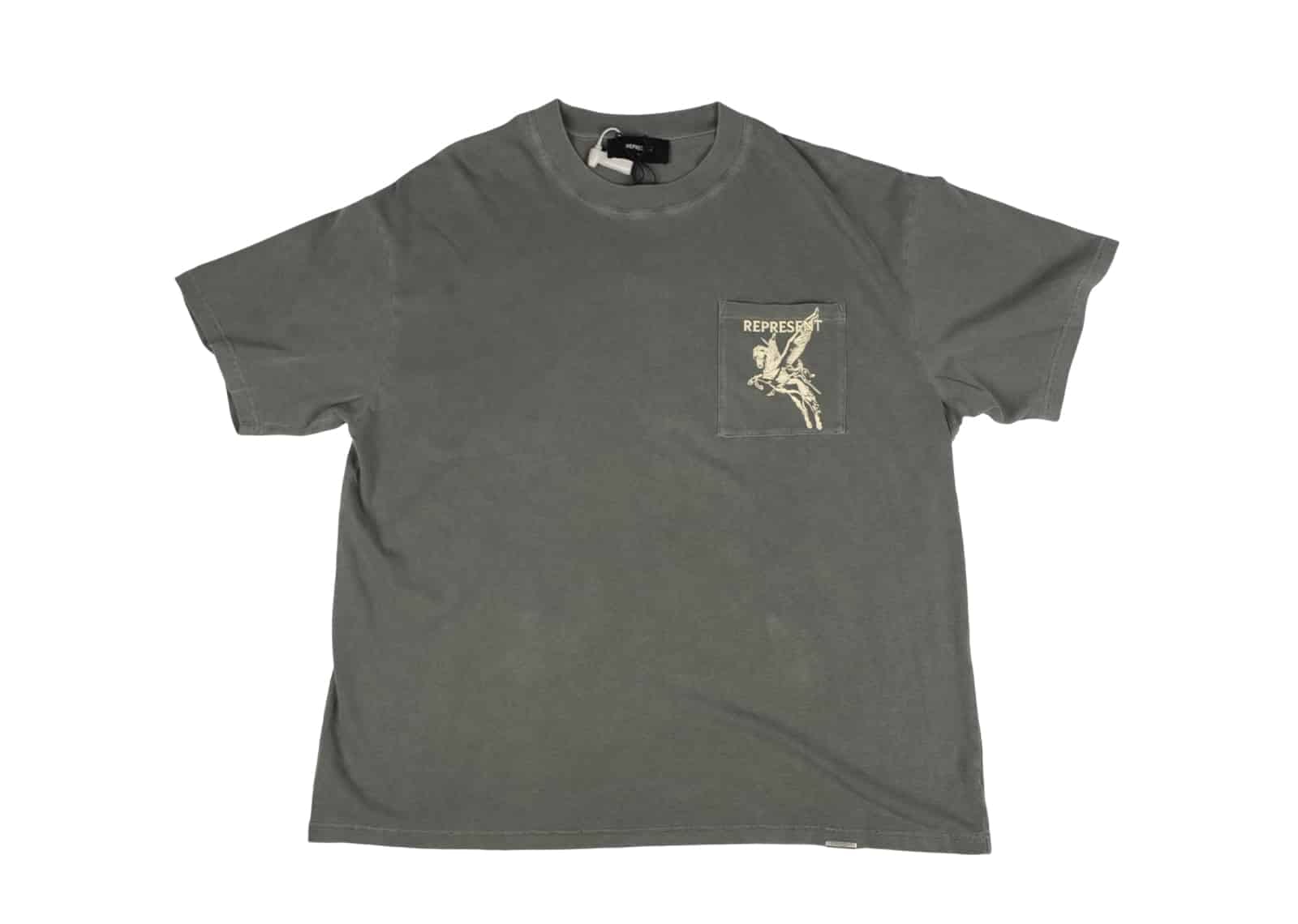 Represent Mascot Tee Olive