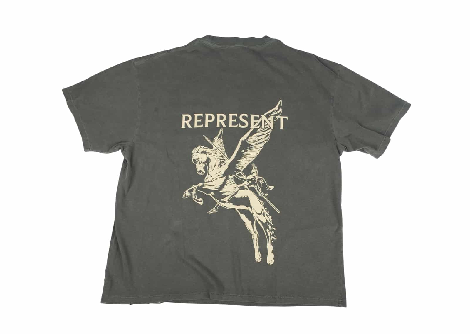 Represent Mascot Tee Olive