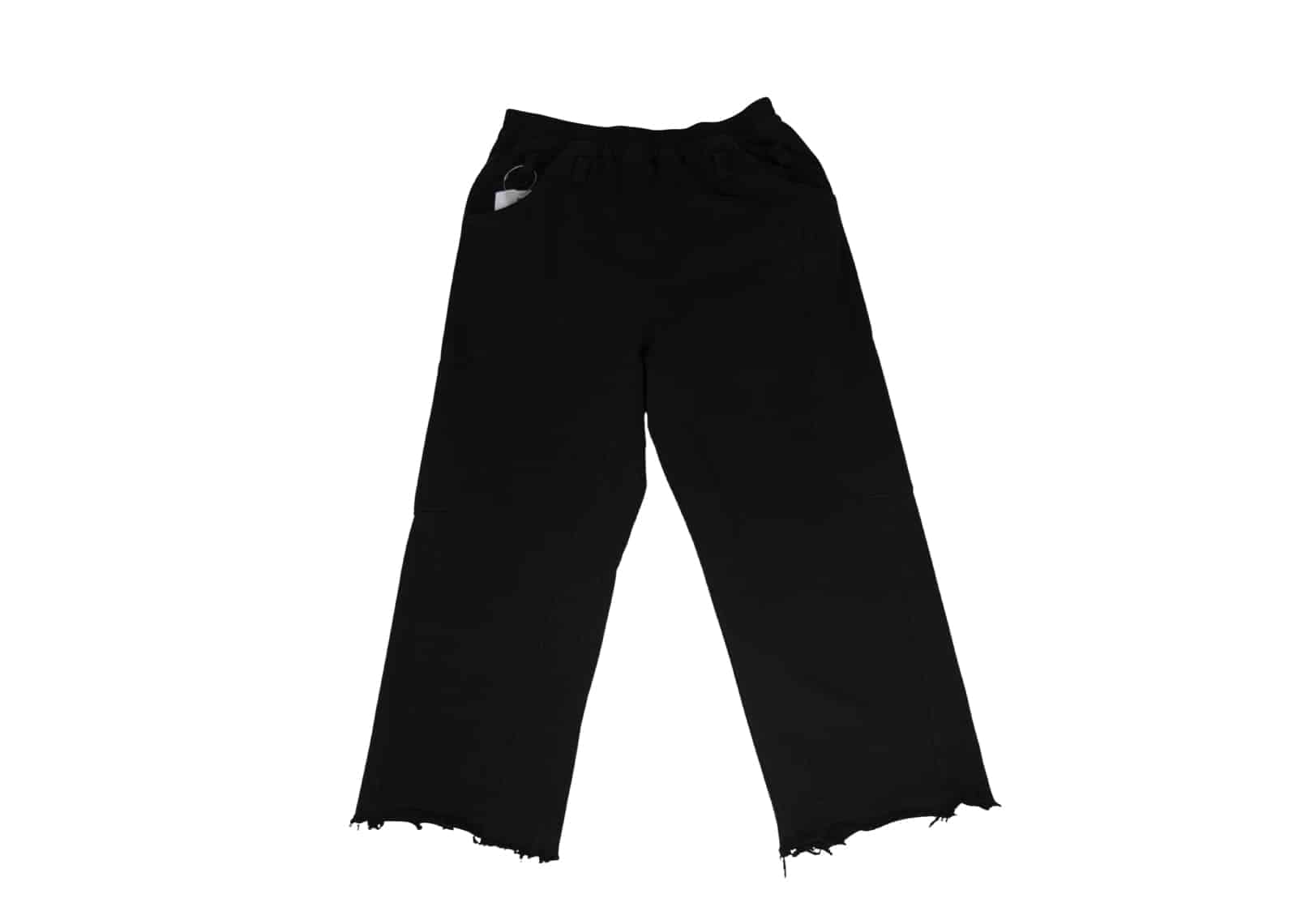 PANQ 26SS Washed Gradient Suit Pants Black