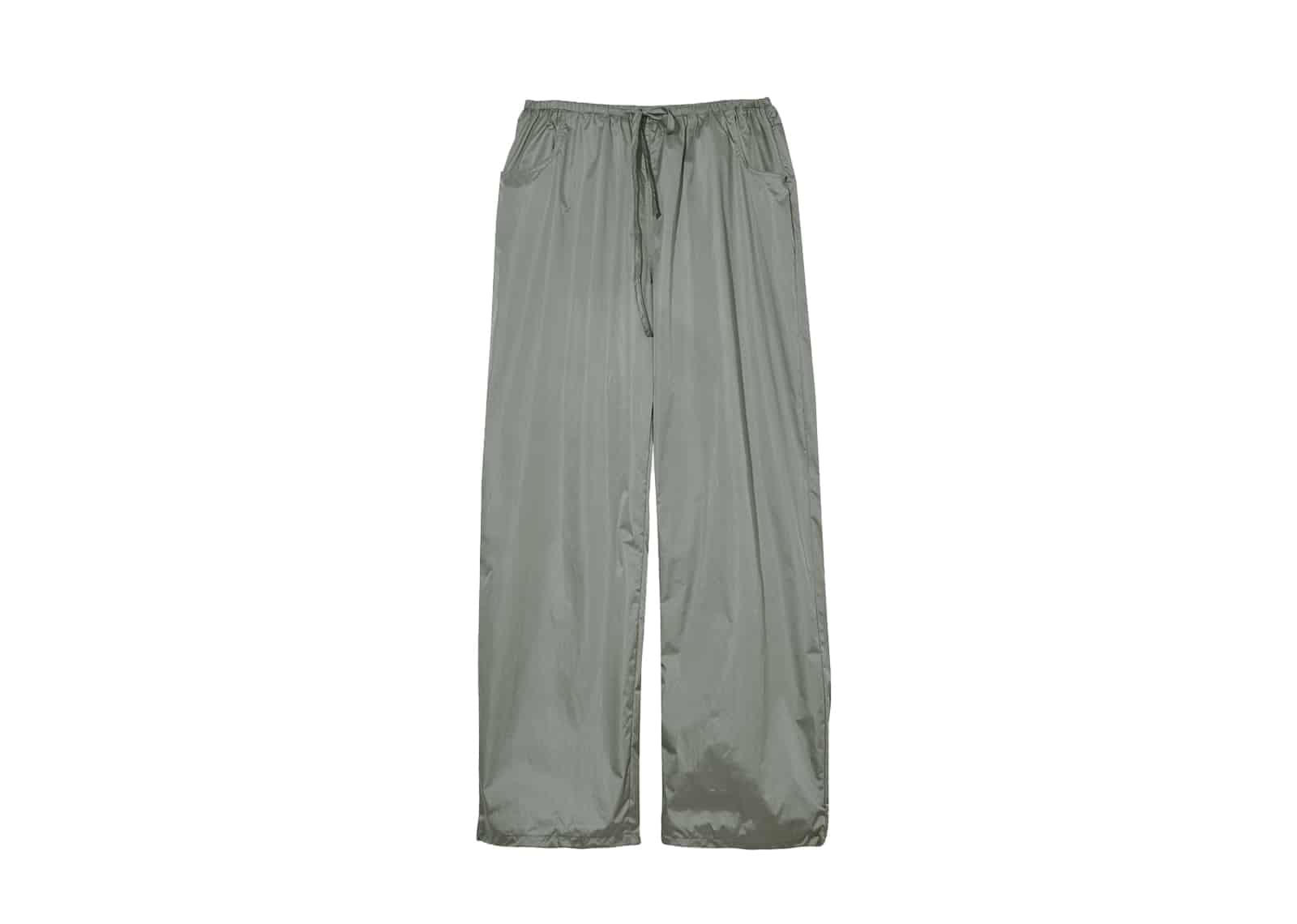 CERRIC 25FW Shiny Skirt Pants Khaki
