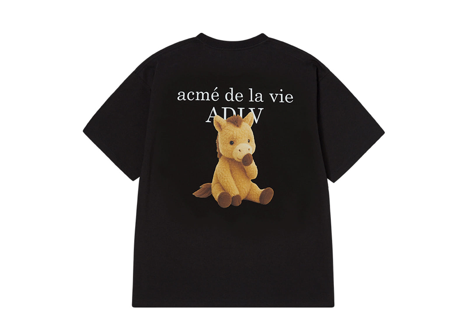 ACME DE LA VIE (ADLV) ADLV Horse Doll Tee Black