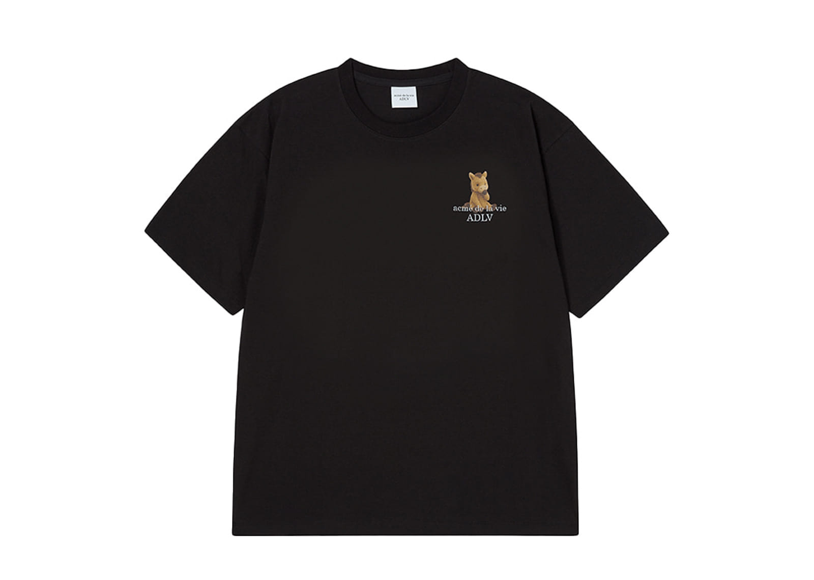 ACME DE LA VIE (ADLV) ADLV Horse Doll Tee Black