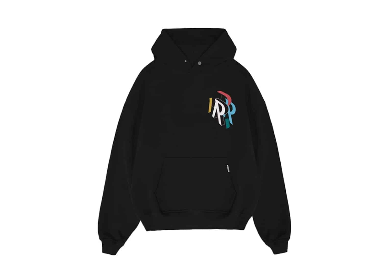 Represent Initial Assembly Hoodie Jet Black