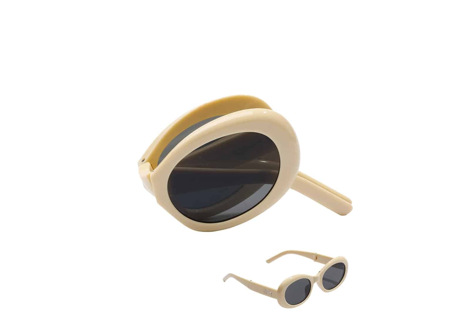 Reclow Duye Folder Sunglasses Butter