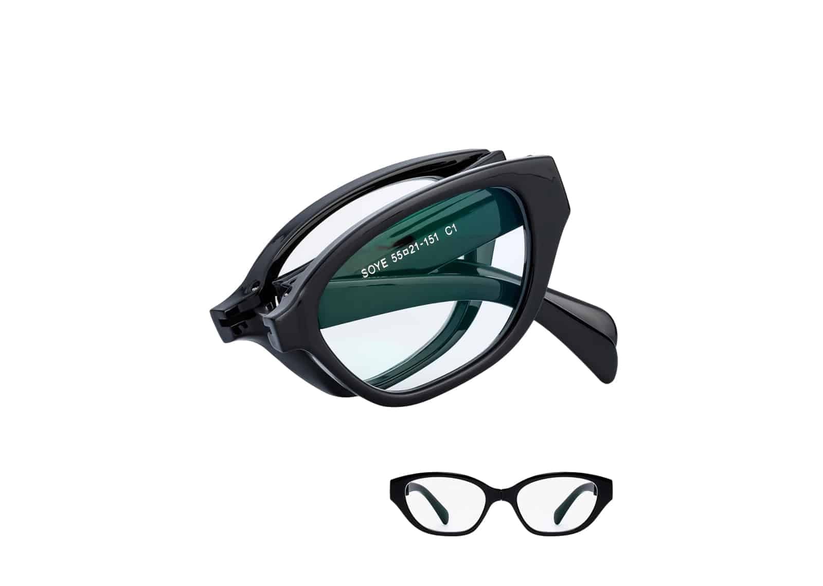 Reclow Soye Folder Sunglasses Black
