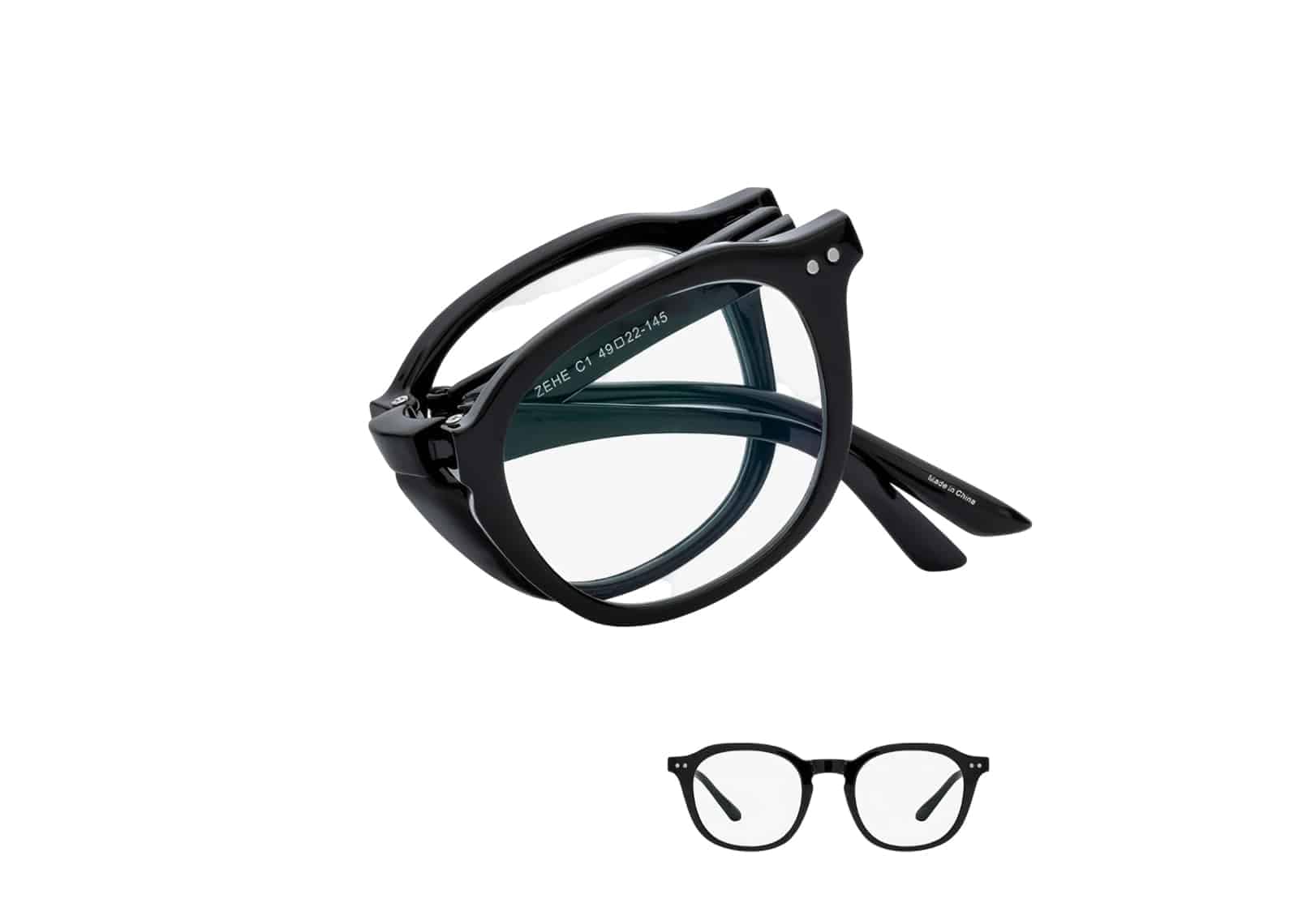 Reclow Zehe Folder Sunglasses Black