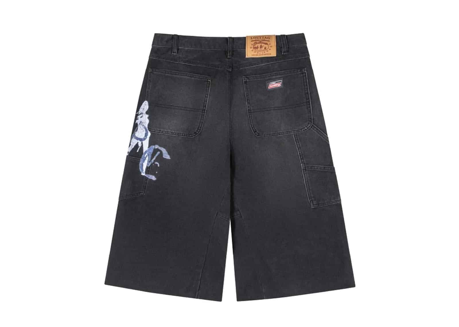 Lost Tag No.9 Cropped Jeans Black