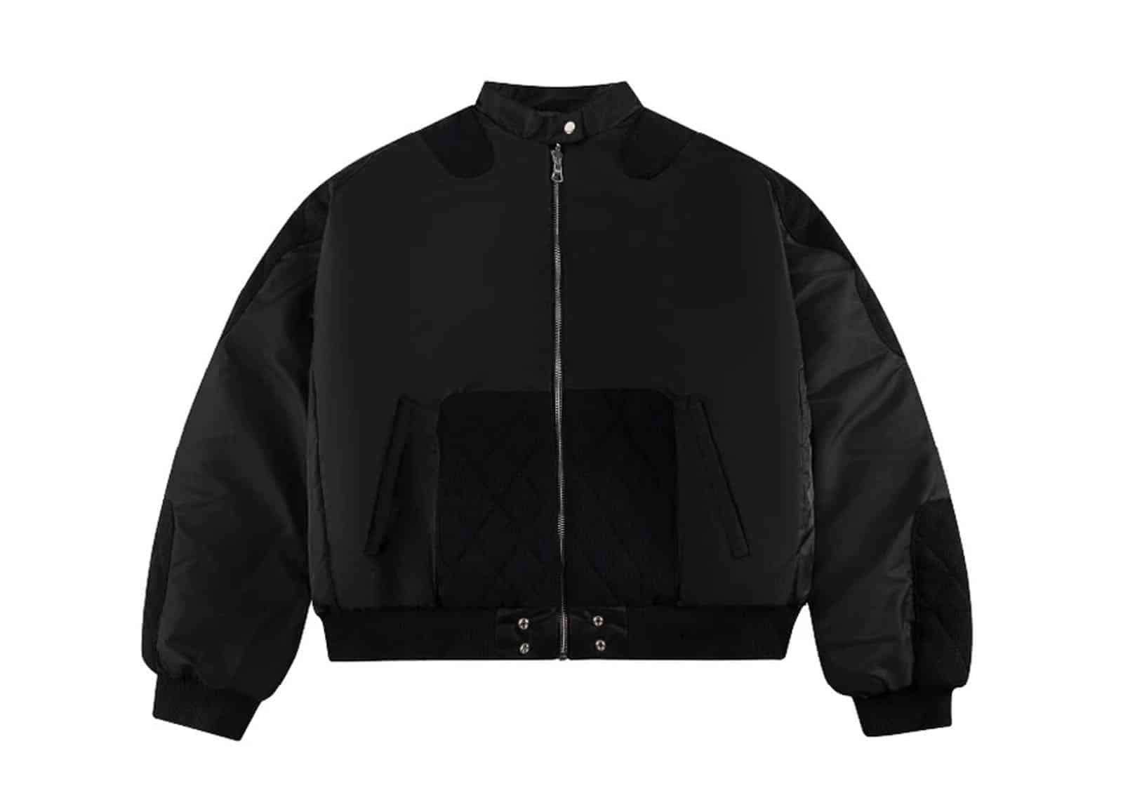 Lost Tag Armored Reversible Puffer Jacket Black
