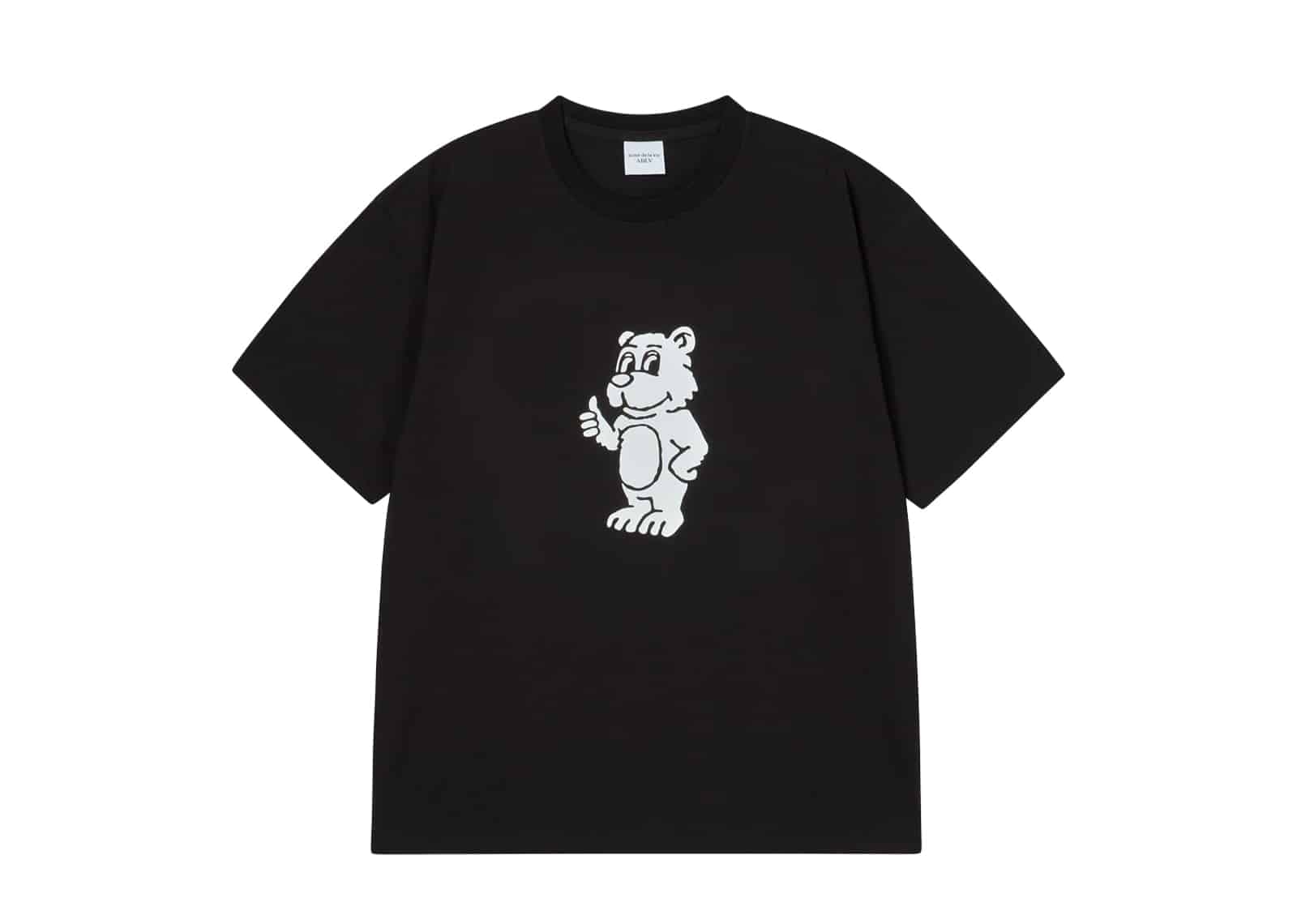 ACME DE LA VIE (ADLV) ADLV Basic AC Bear Short Sleeve T-shirt Black