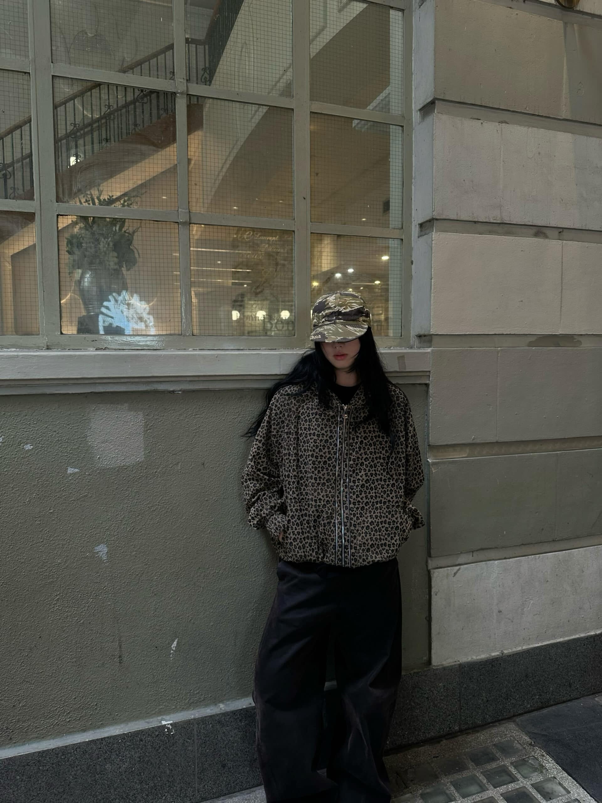 Karakoroo Multi Zip Up Hoodie Leopard Print