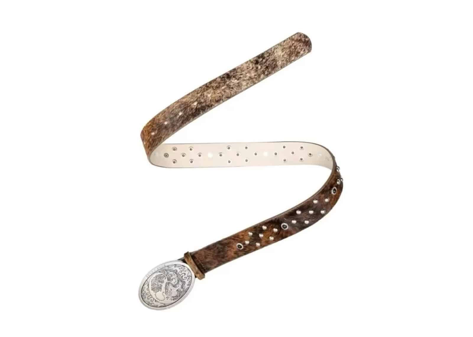 REGEN ZONE RIOTI COUTURE Belt 98cm Brown