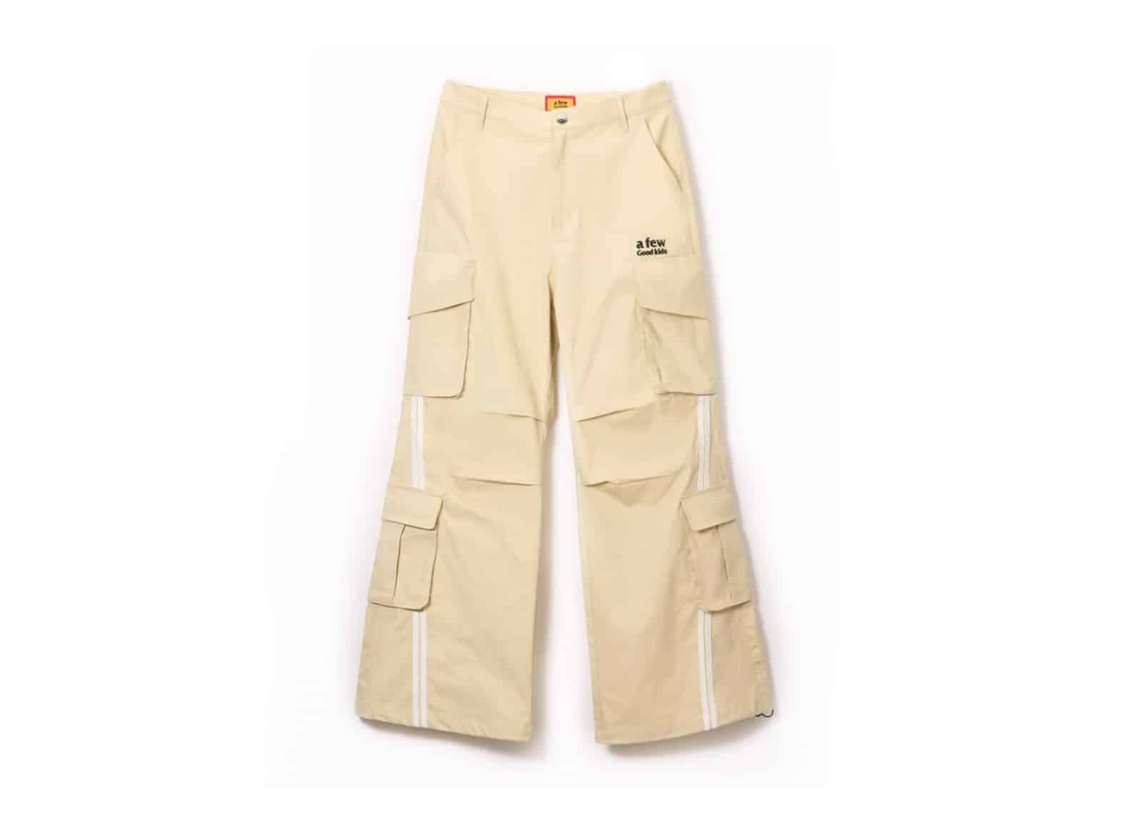 A Few Good Kids Multi-Pocket Cargo Pants Beige