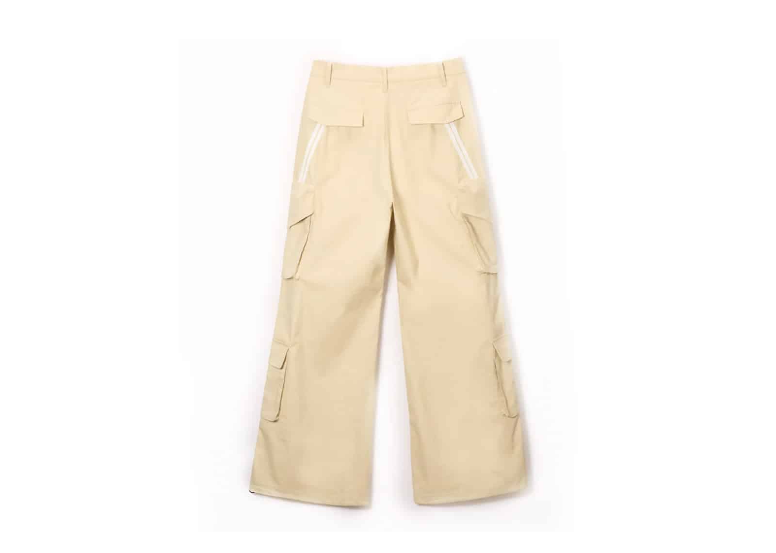 A Few Good Kids Multi-Pocket Cargo Pants Beige