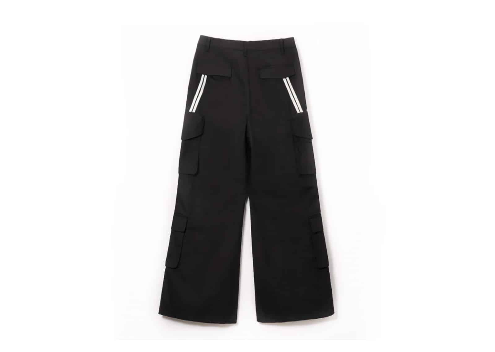 A Few Good Kids Multi-Pocket Cargo Pants Black