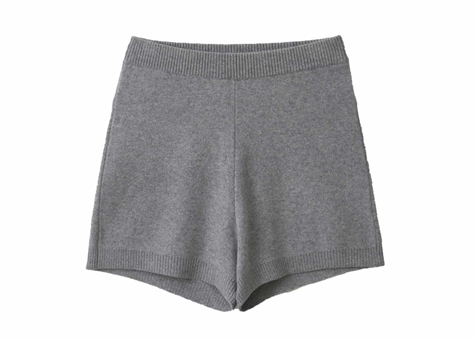 Rolarola Nubasic Knit Half Pants Gray