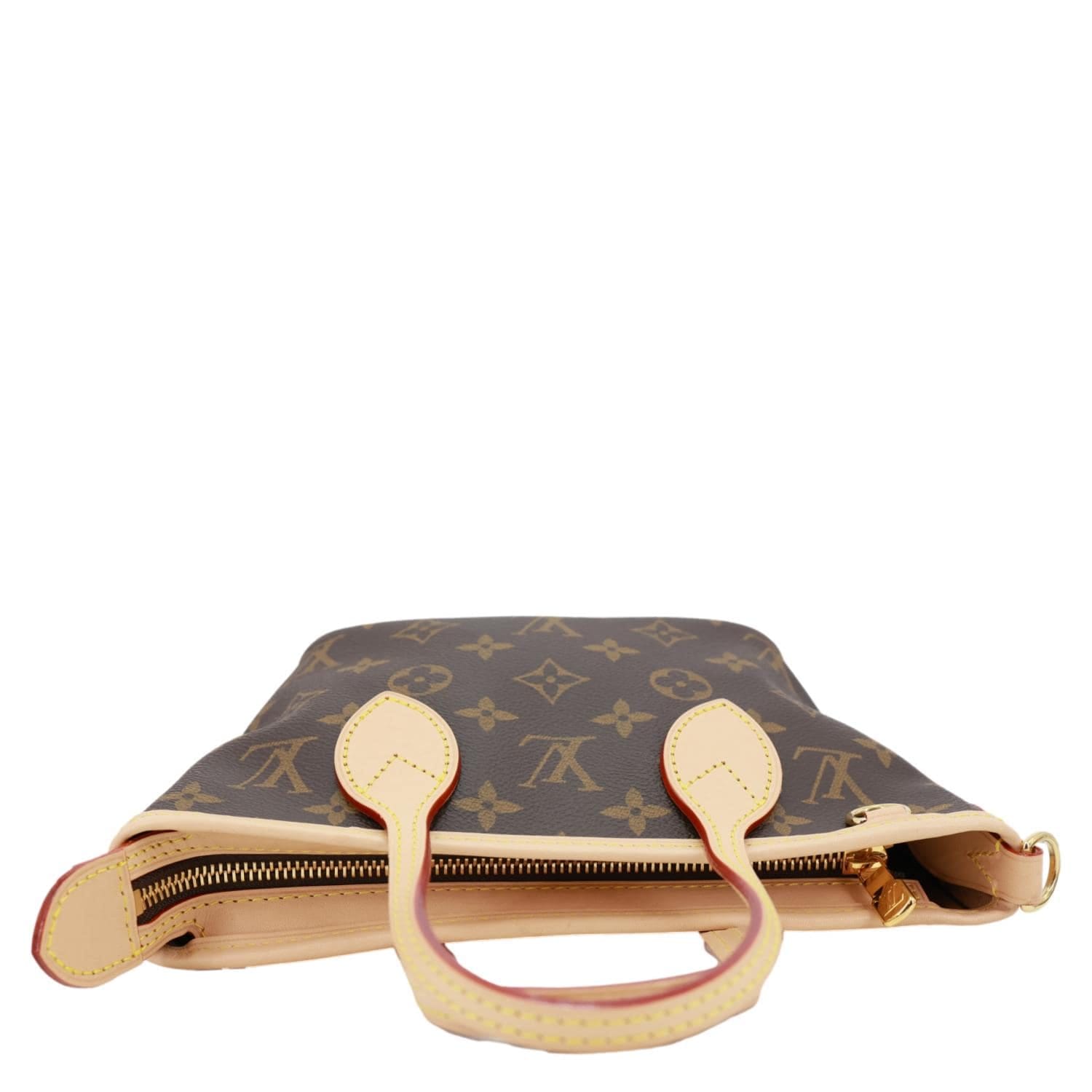 LOUIS VUITTON Neverfull BB Monogram Canvas Tote Bag Brown