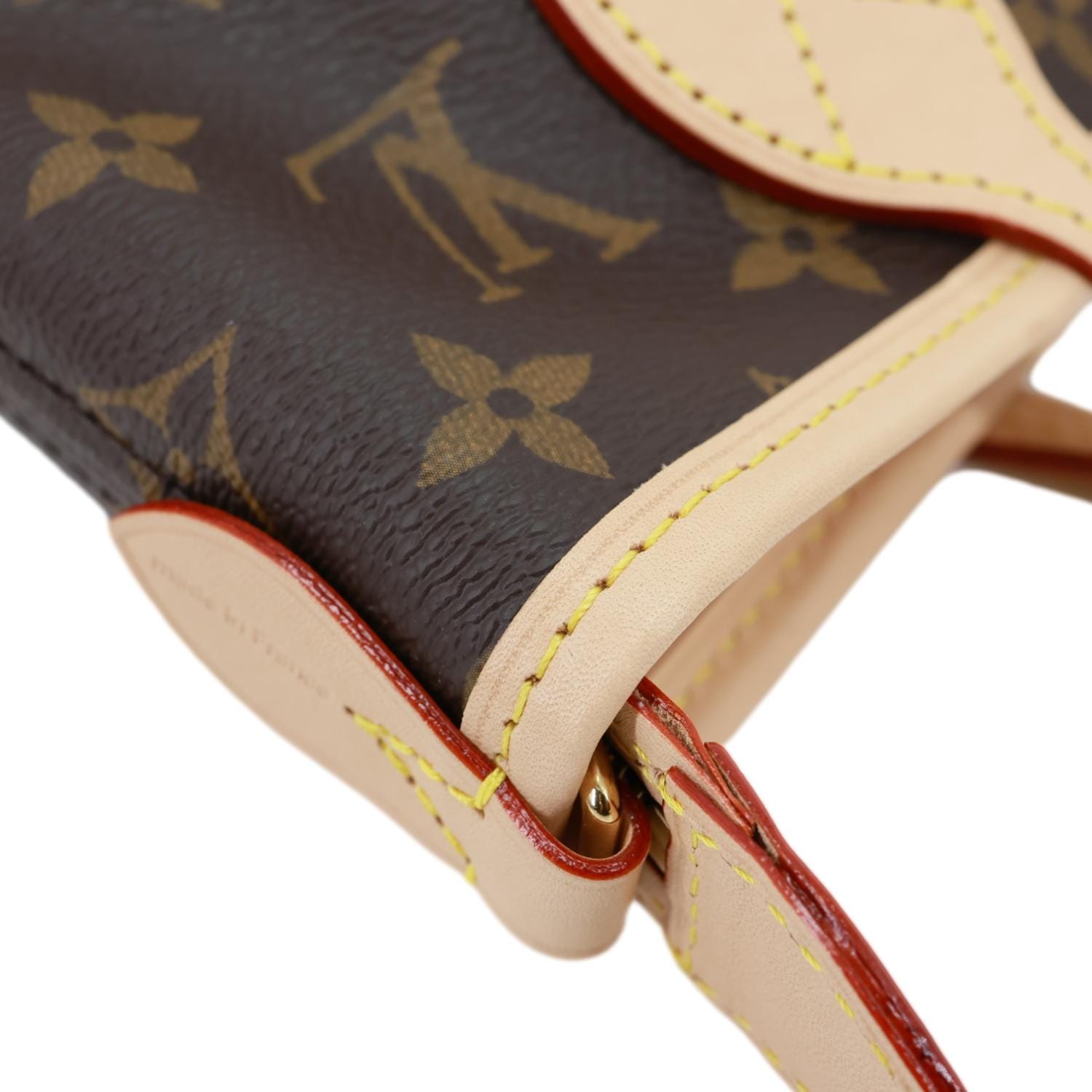 LOUIS VUITTON Neverfull BB Monogram Canvas Tote Bag Brown
